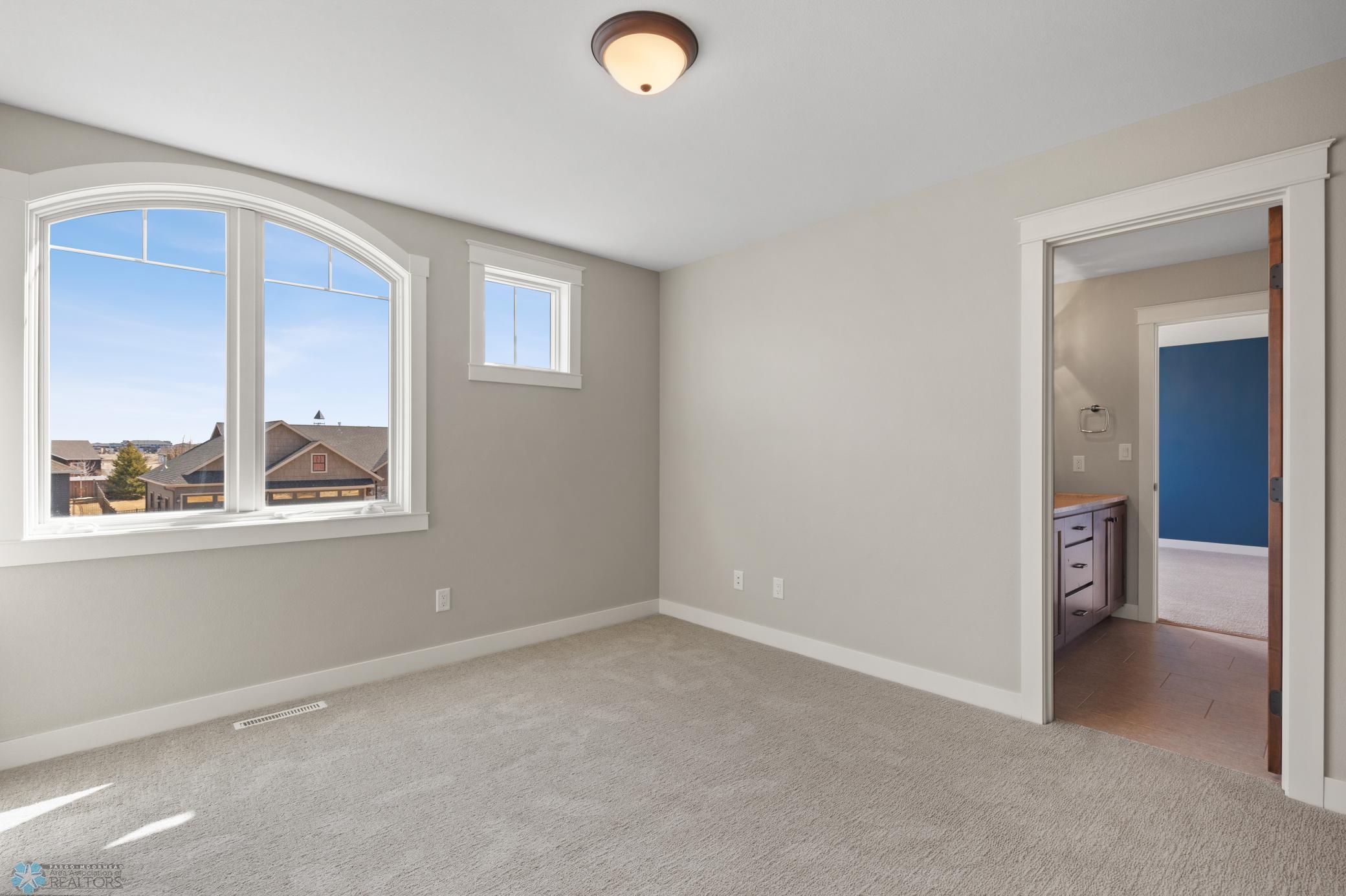 bedroom 3 has walk-in closet and shared full bath