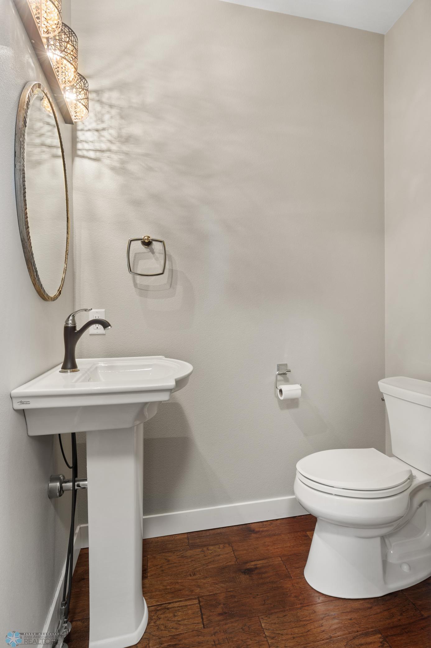 half bath off mudroom