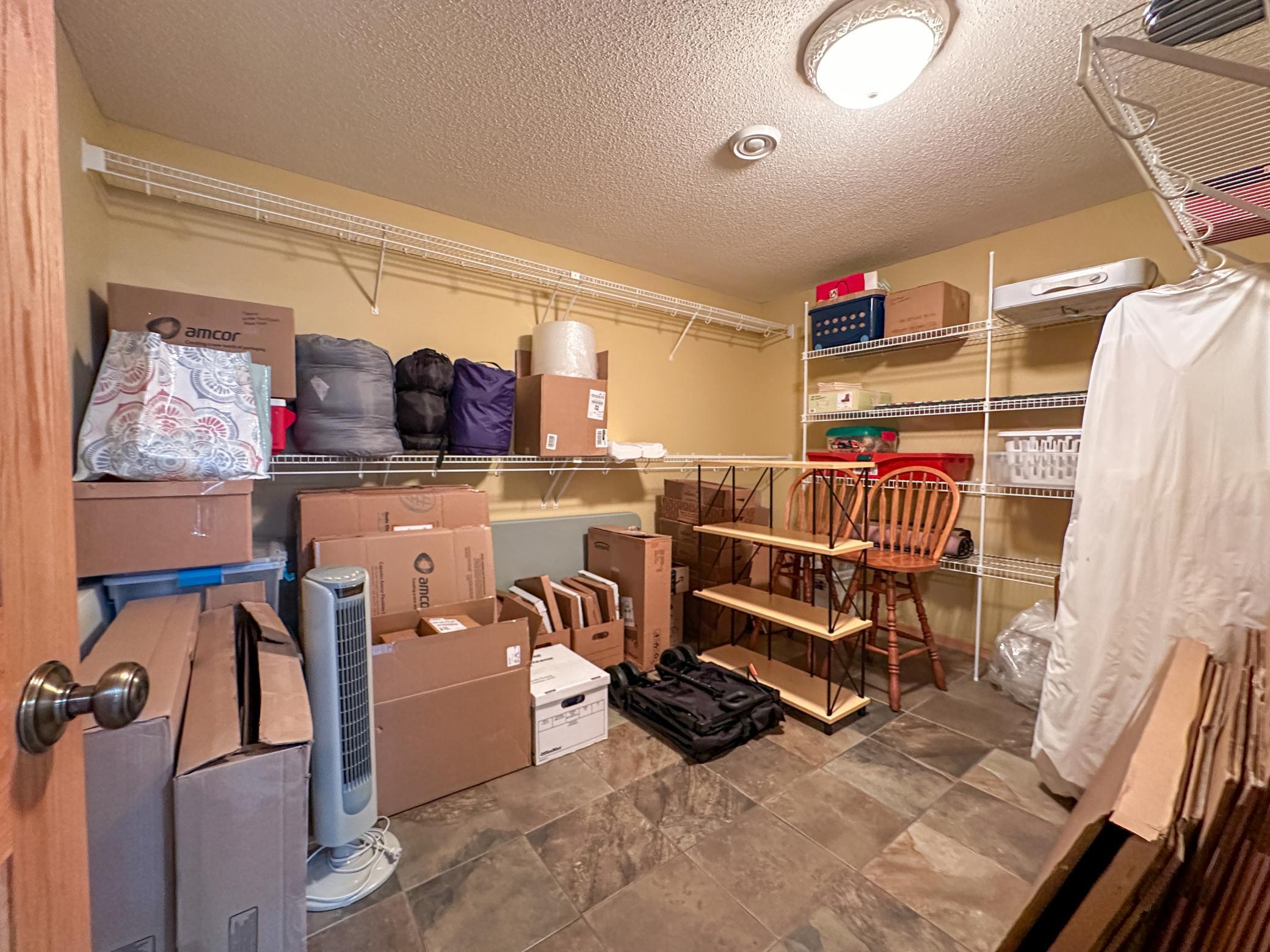 Lower Level Storage Room