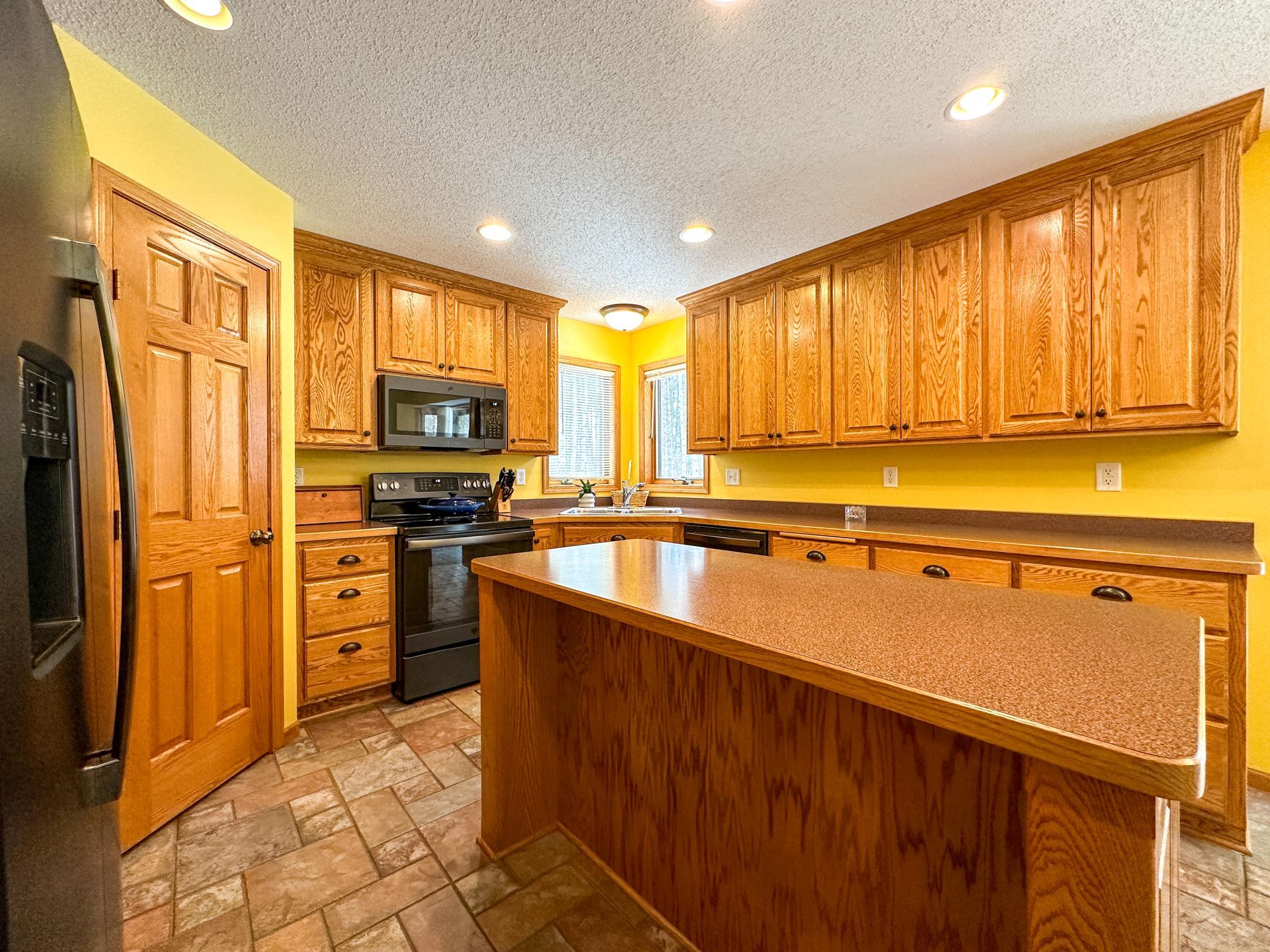 Kitchen and pantry, so much storage
