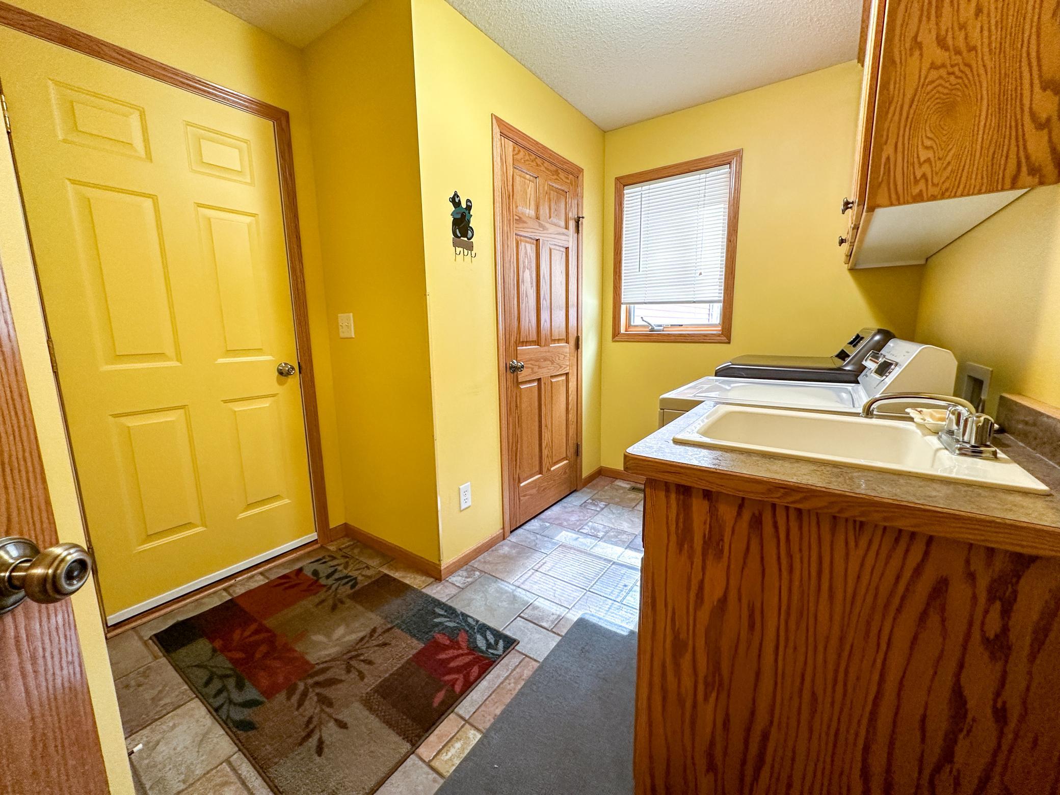 Entry door to Garage
