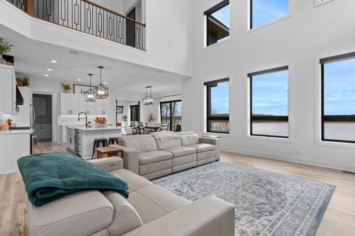 This open concept keeps everyone connected