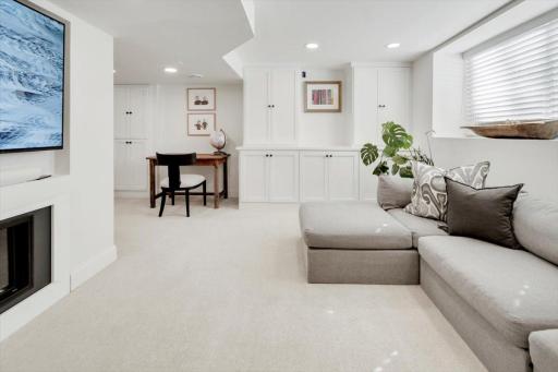 Wonderful storage in this light and bright space