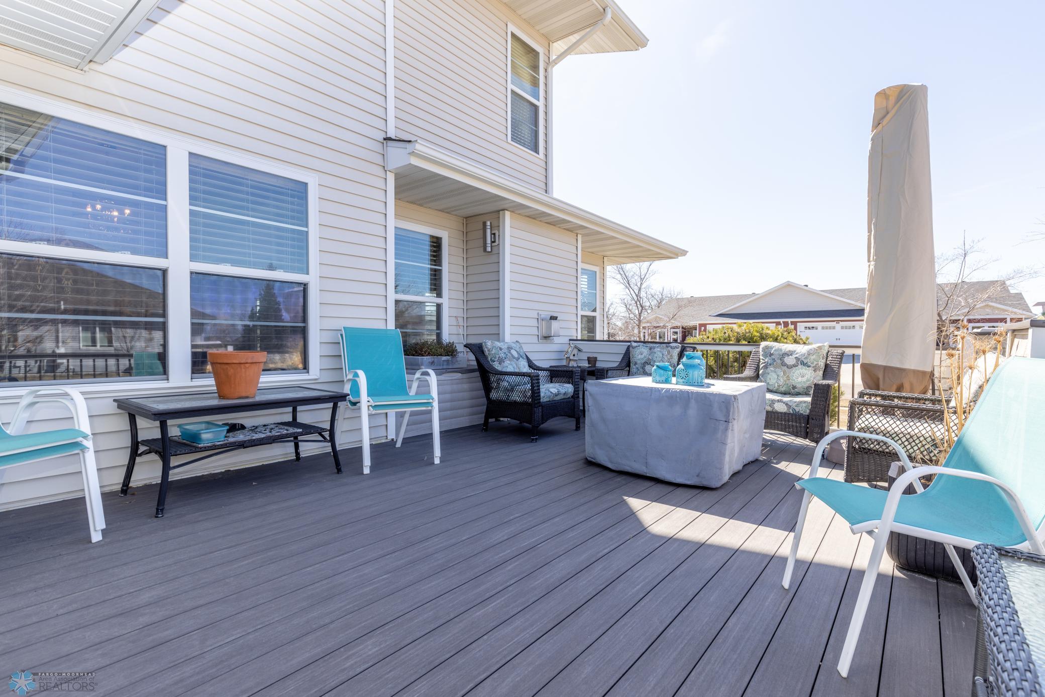 Deck area