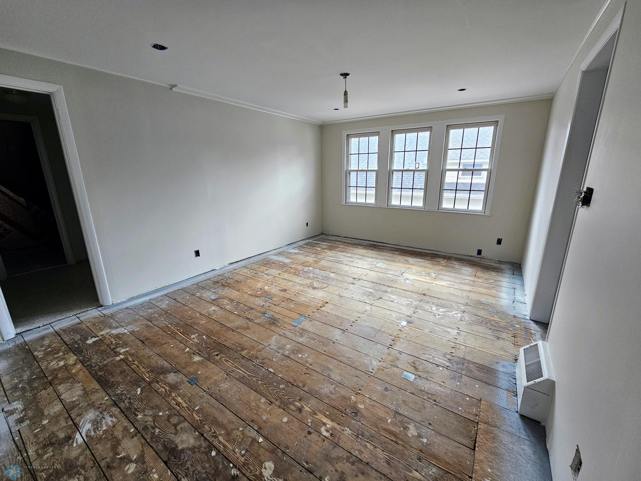 Bedroom #3 on second floor, potential primary suite