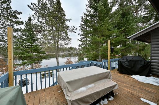 This property has unobstructed lake views. Mature trees provide privacy.