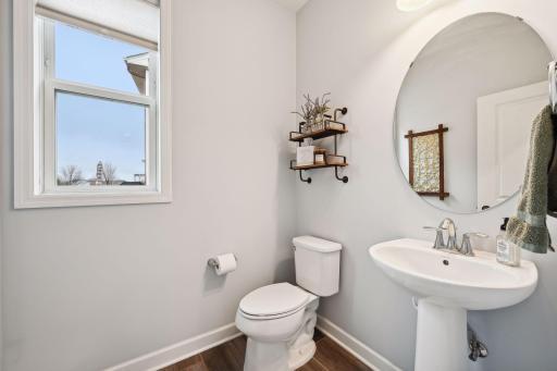 1/2 bath on main can make 3/4