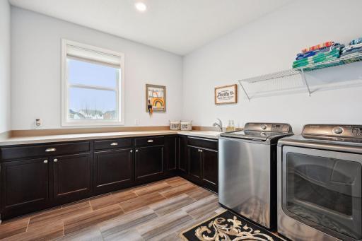Large laundry room