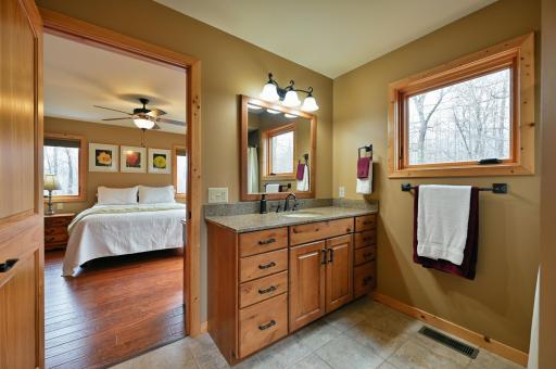 With wood and tile floors throughout the home, it is easy to maintain and perfect for those with allergies.