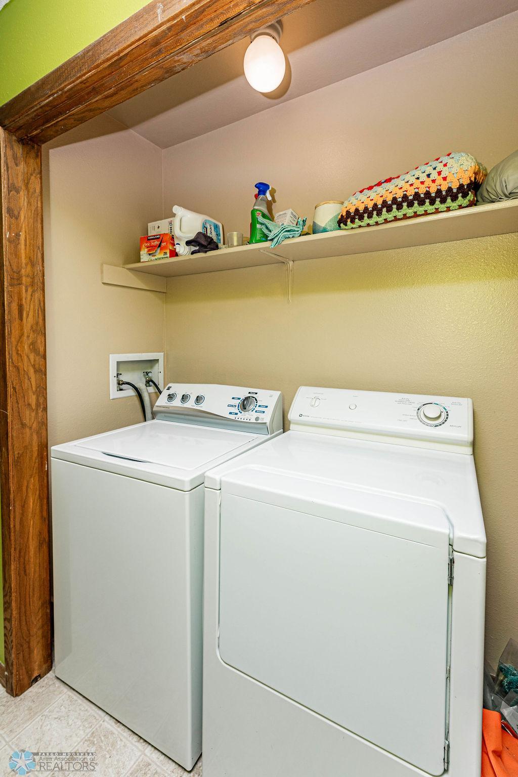 Upper Level Laundry in-unit