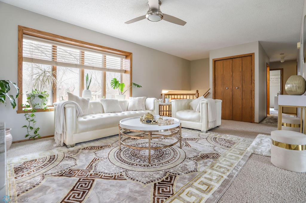 living room towards steps