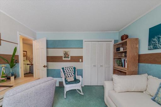 Another view of one of three upper level bedrooms