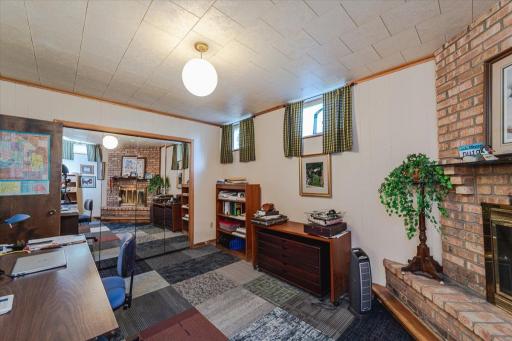 This space could be used as a mother-in-law suite.