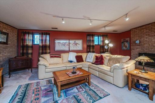 Spend nights at home in this comfortable, inviting space which includes a propane gas fireplace.