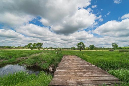 This bridge crosses the Credit River, where you can fish on a nice afternoon.