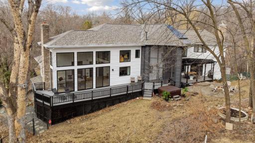Multiple deck and porch options for enjoyment!