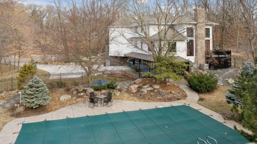 In-ground heated pool! Ready to be uncovered!