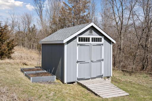 Outbuilding for storage (has been grandfathered into the covenants!)