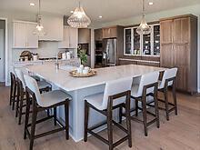 Kitchen - You could select similar options in your home. This photo is of our Bradford model home.