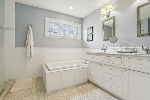 Owner's Suite Bathroom - separate tub, shower.