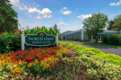 North Oaks Golf Club with state of the art amenities, including: private wine room, sports club-like bar, and wonderful outdoor amenities of patio & firepit/lounge area. Plus it all overlooks the stellar golf course!