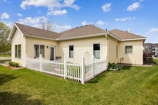 Backyard private garden