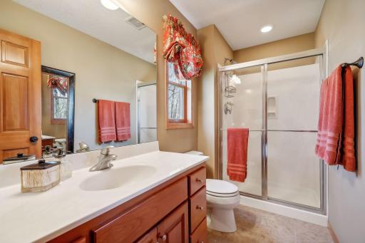 Ensuite bathroom is perfect for older children or overnight guests