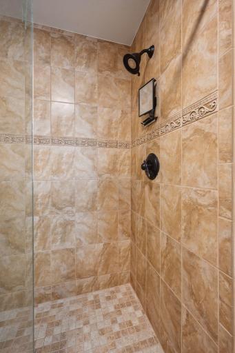 Fully Tiled Shower
