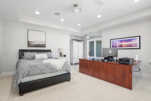 Oversized bonus room that can be used for multiple purposes.