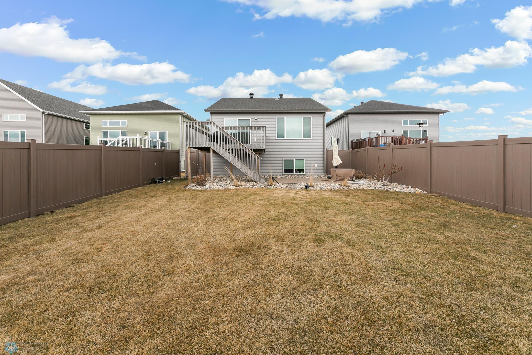 Rear Exterior view 1(fully fenced)