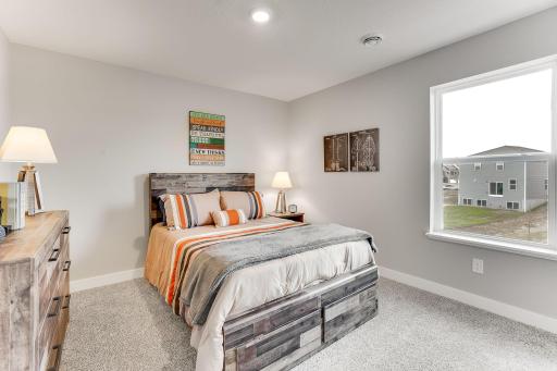 4th spacious bedroom. Pictures of model home colors and options may vary.