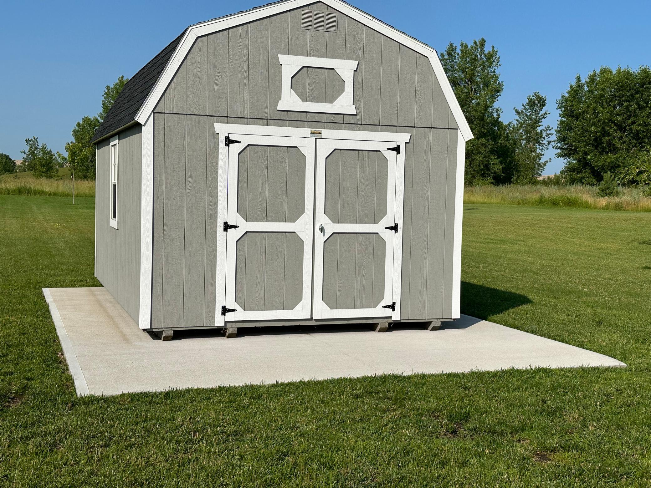 Back storage shed