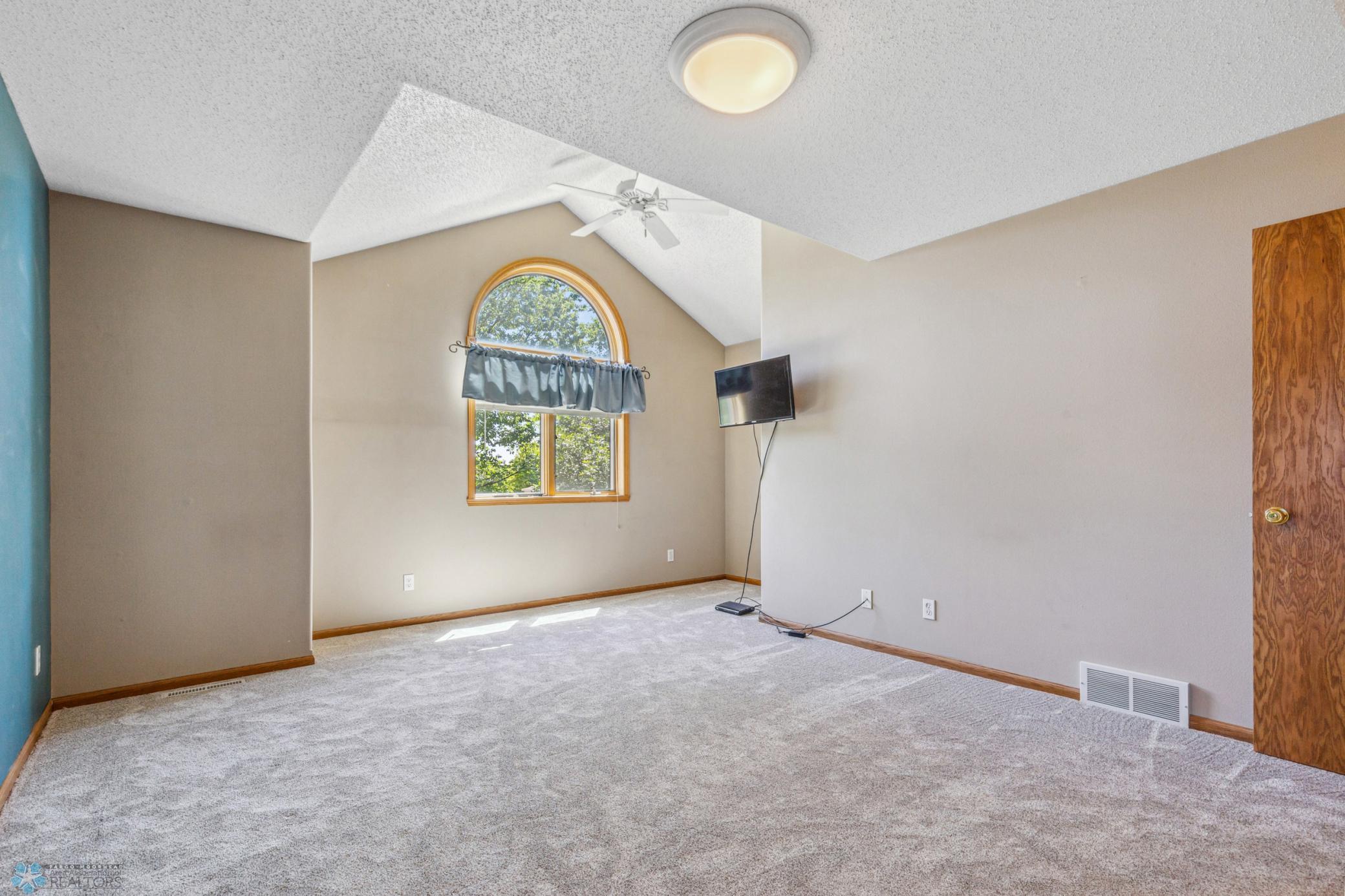 Primary Bedroom with New Carpet