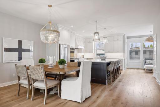 Whether you are having Sunday brunch or hosting a large holiday gathering, there is plenty of space in the Dining Room for everyone to join the party.