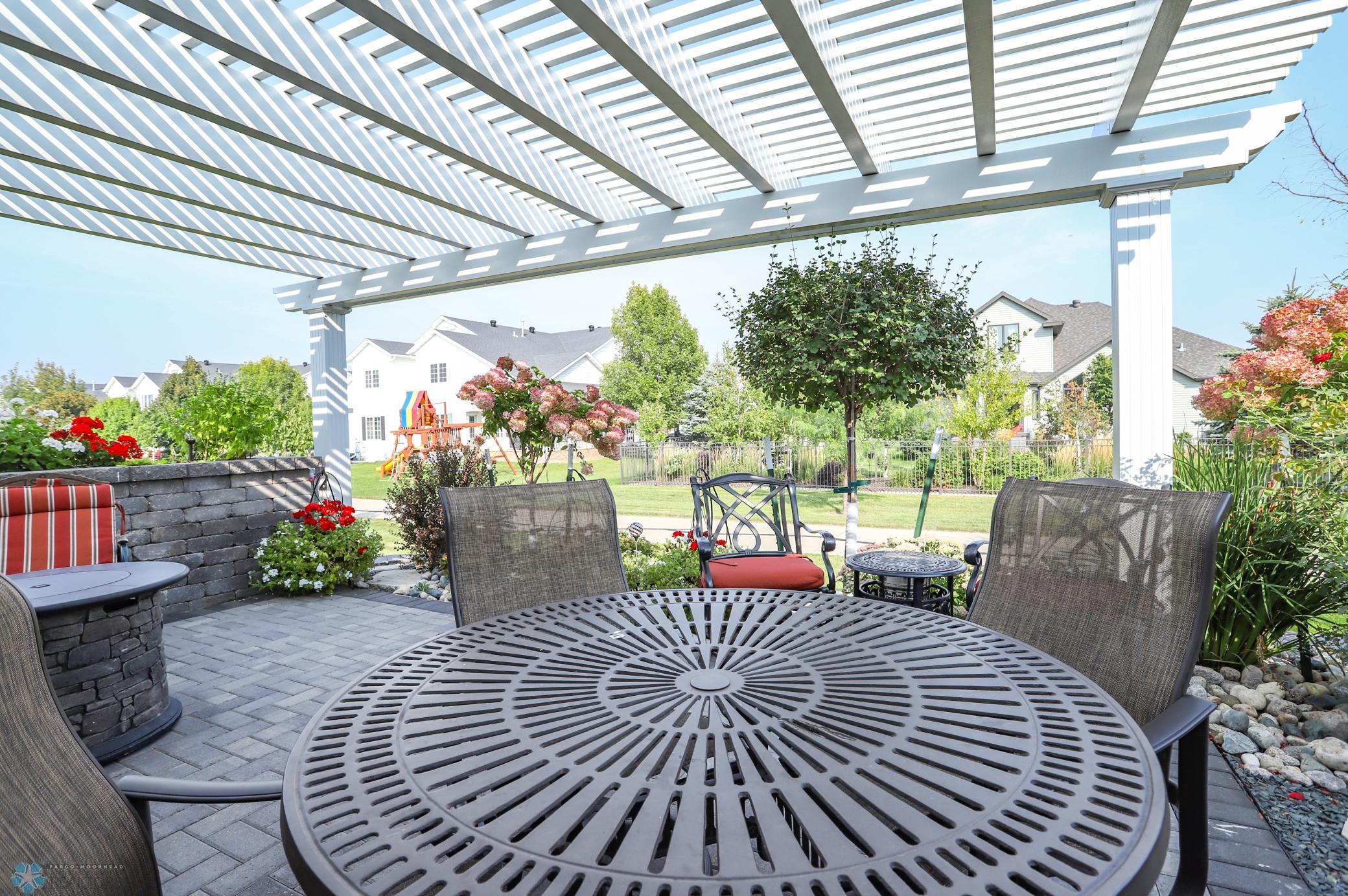 Patio in Summer
