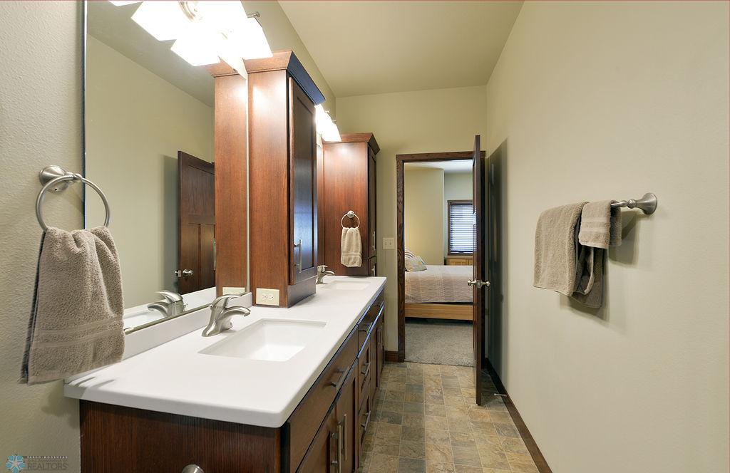 Primary Bath With Double Sinks