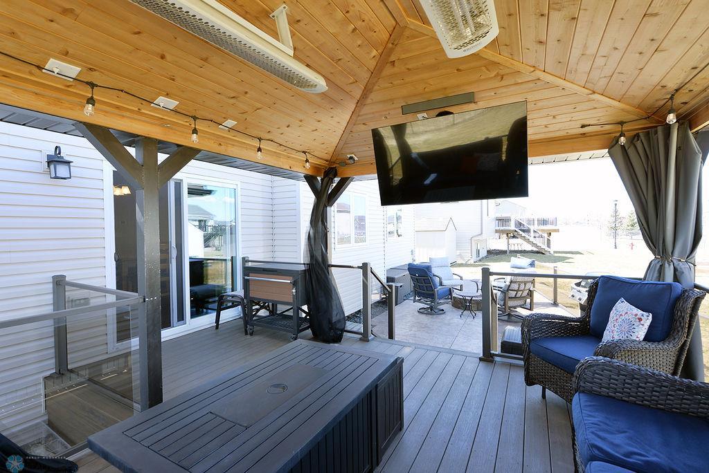 Heated and Screened Gazebo