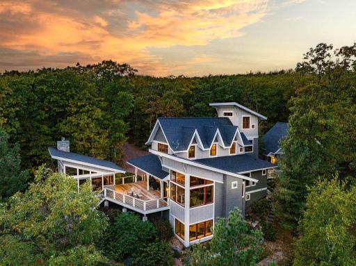 Welcome Home to 86890 Oak Heights Road, Bayfield, WI! Simply beautiful and comfortable, with exquisite views during all seasons!Home designed by Michaela Mahady of Sala Architects, Minneapolis