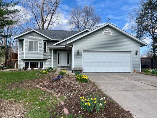 MOVE RIGHT IN to this beautiful East Menomonie 4 BR/2 Bath Split Level! You will love the open KT/DR/LR area with loads of natural light!