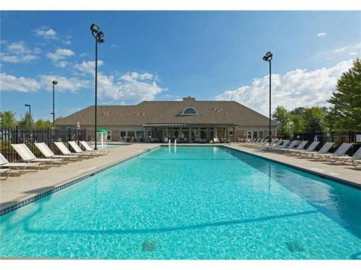 Your Waters Edge Community Center Membership includes a pool and lounging areas, gym, game rooms with pool table, reservable party/banquet room with full kitchen, and stunning lobby area with fireplace. All recently remodeled and updated.