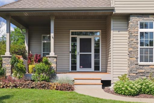 Fabulous front porch welcomes you and your guests!