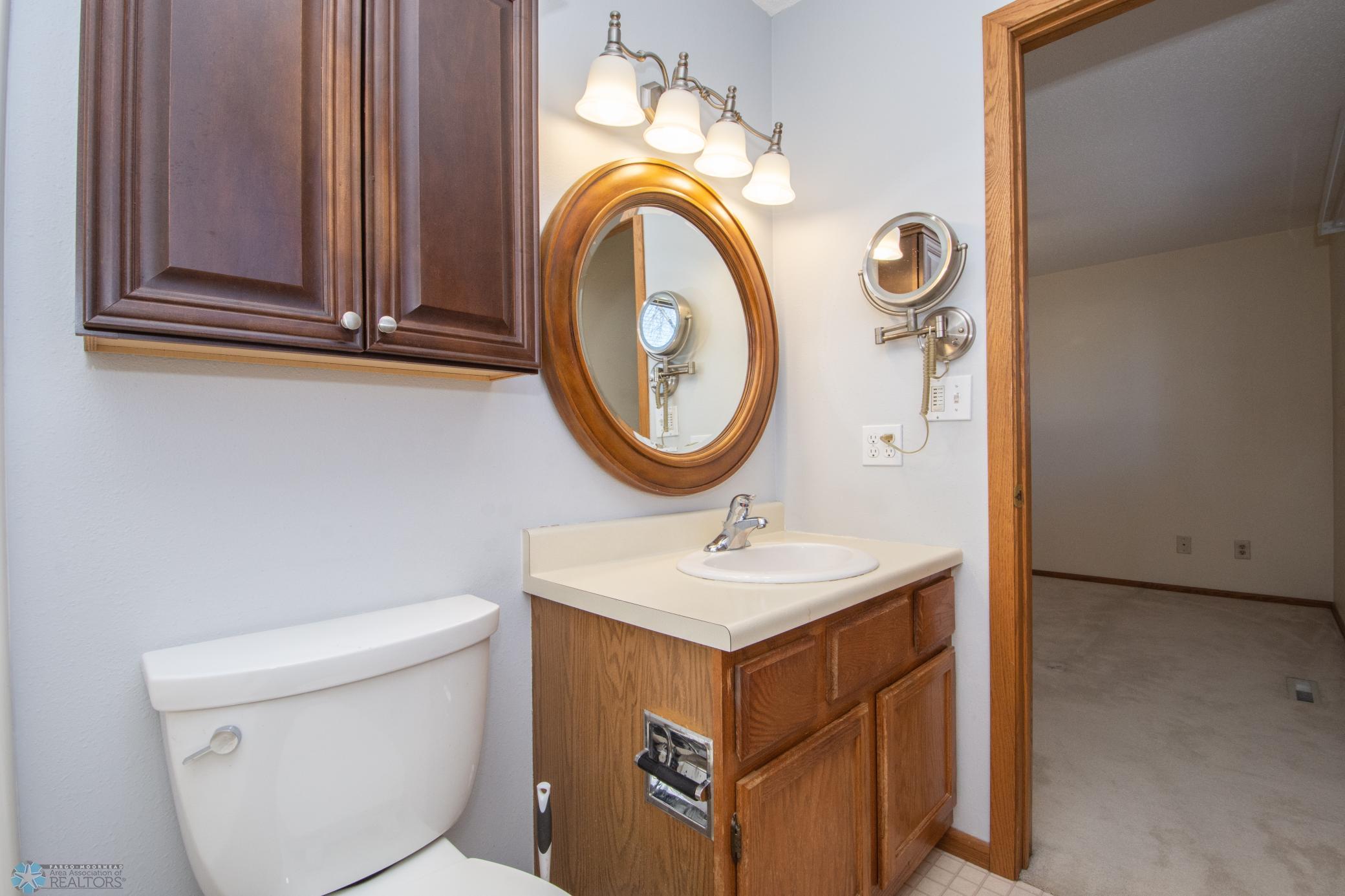 on suite bathroom