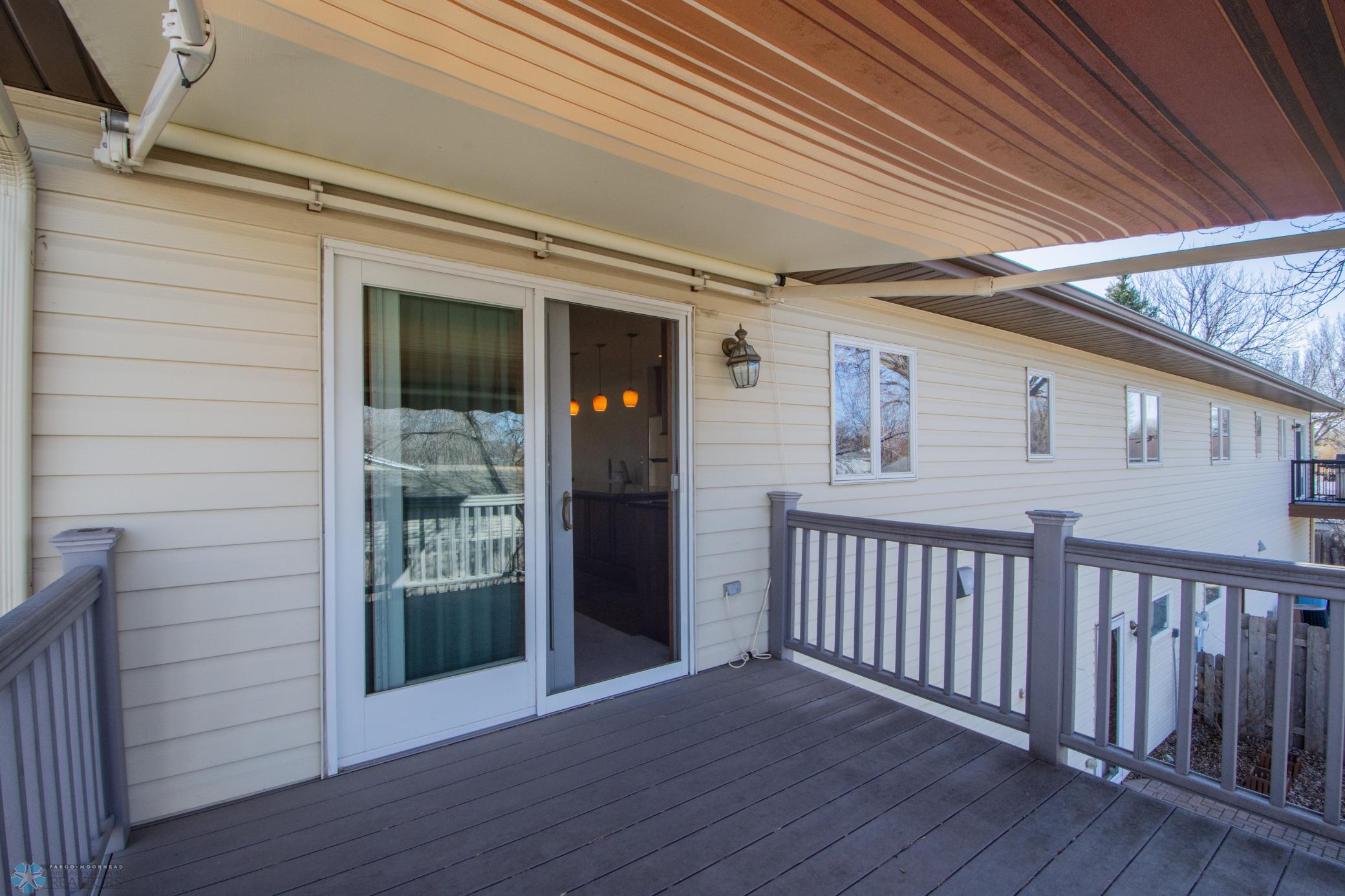 trek deck with awning