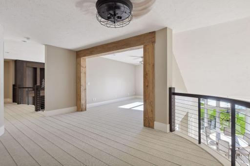 The loft offers an ideal "bonus" space that can be tailored to suit your unique needs, whether it be a cozy reading room, additional office space or a playful game room.