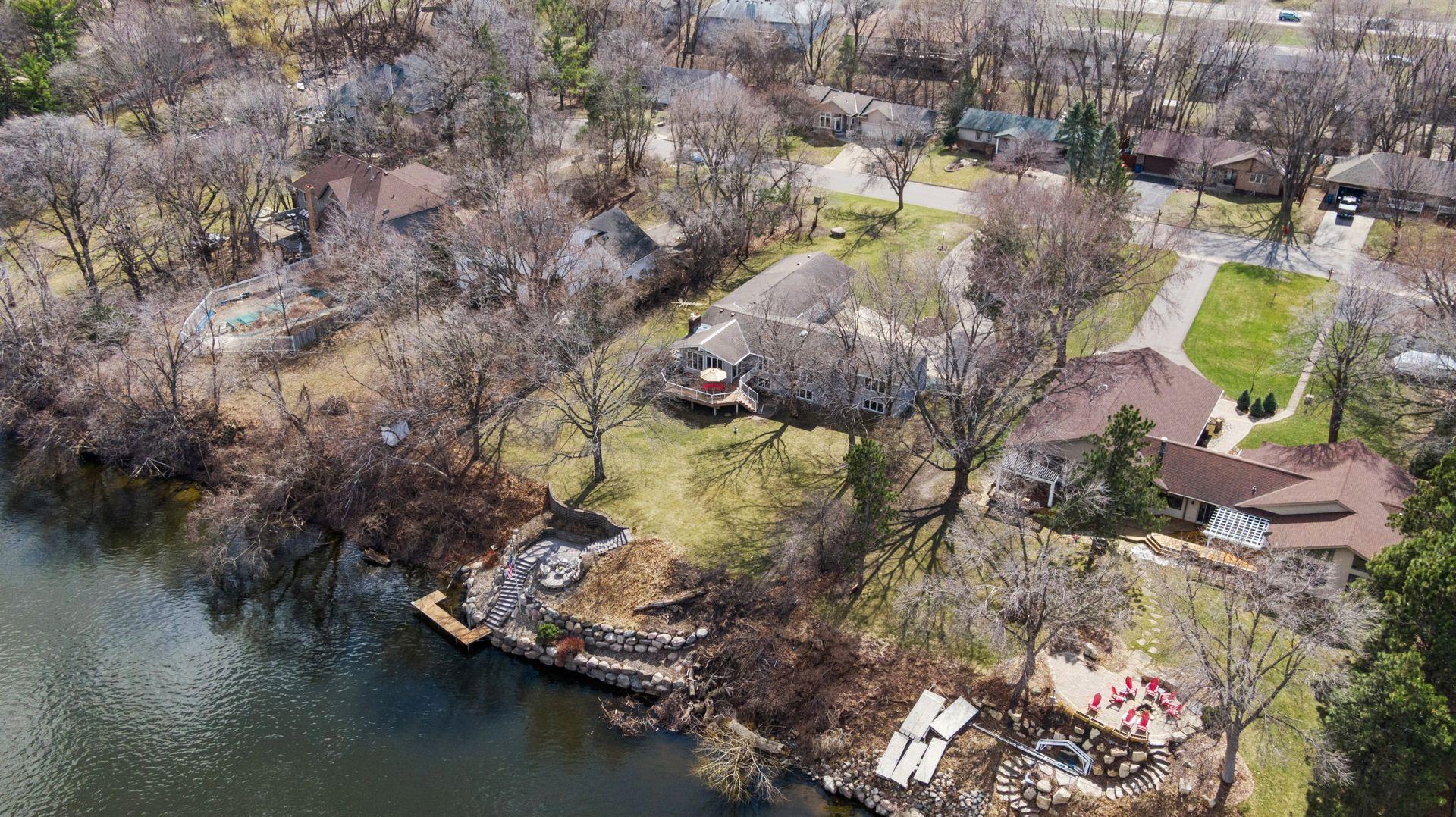 One level riverfront living at its finest.