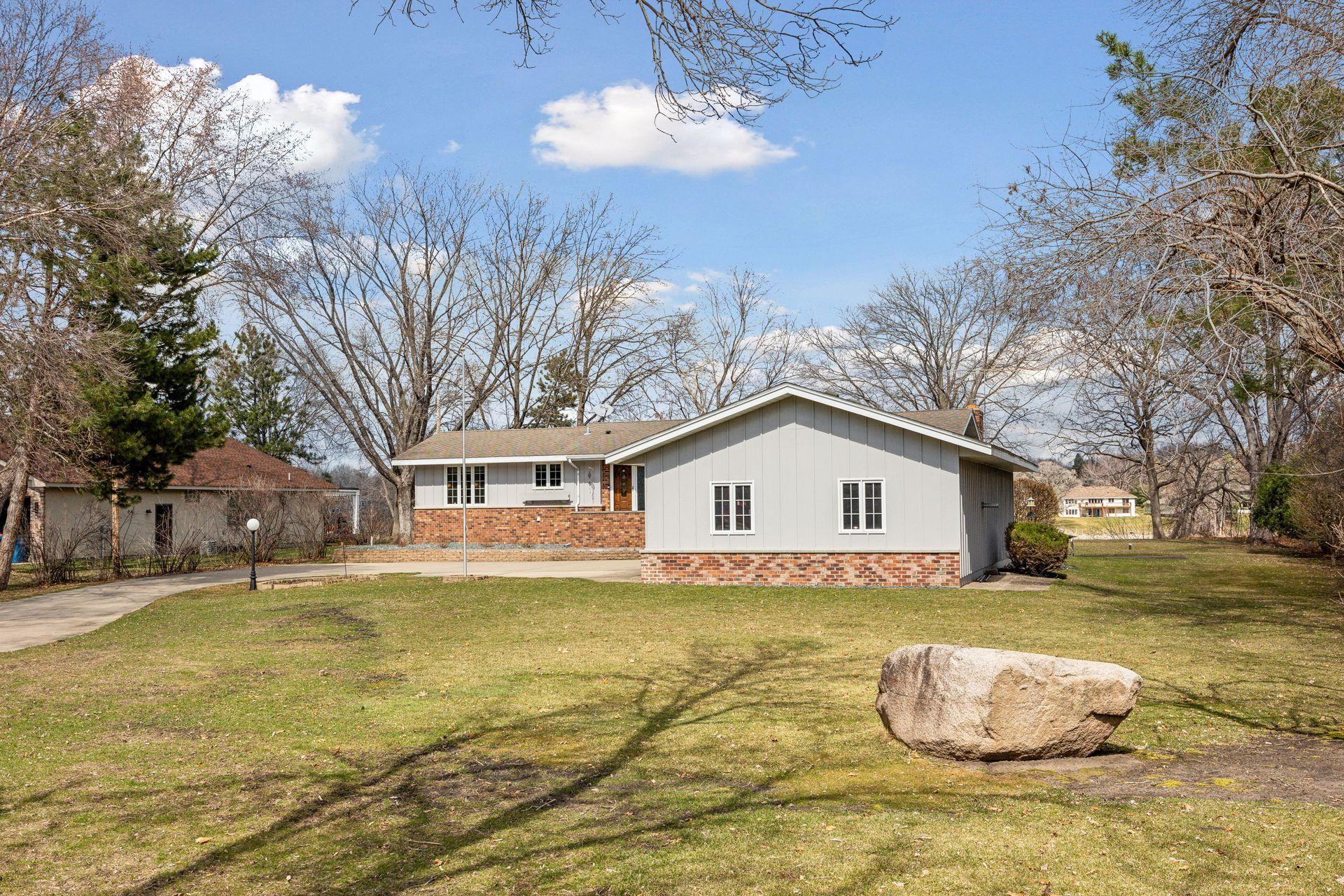 .86 acre double lot surrounded by mature trees and located on a quiet non-through street.