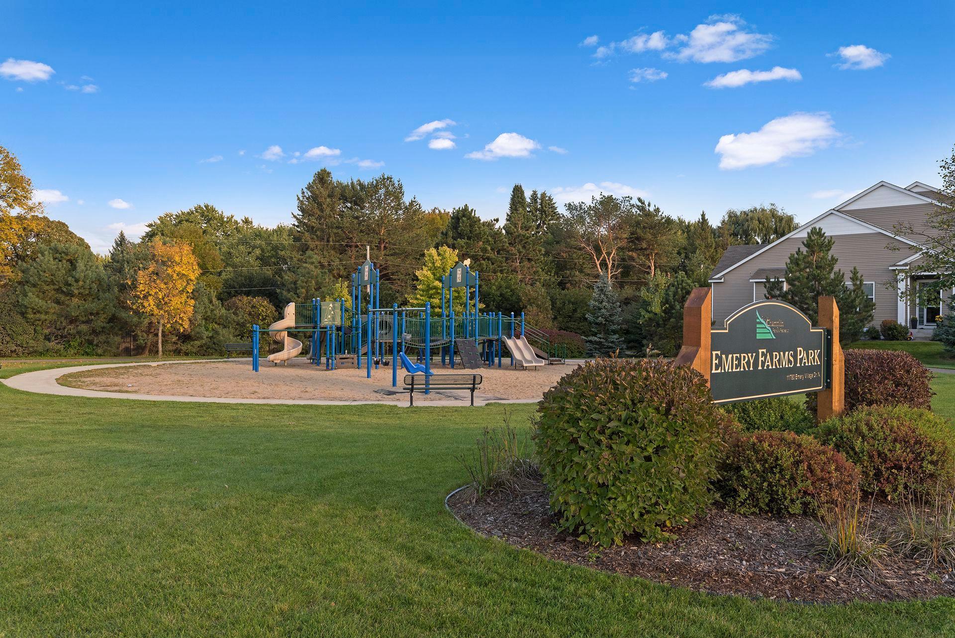 Playgrounds close by for the kiddos - move in and enjoy!