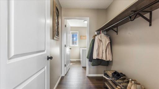 Walk in front hall Closet on the Main Level