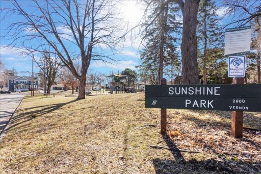 This beautiful home backs up to Sunshine Park. Whether you're up for a game of one-on-one, lunch in the park, or have little ones who want to play and explore on the play structure, you just need to walk out your back door and you're set!