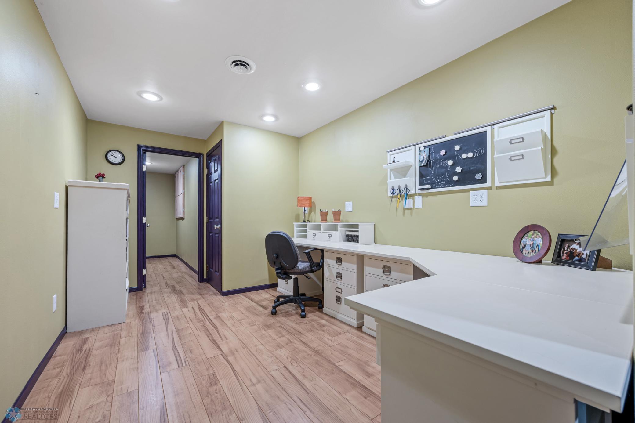 Basement Craft Room / Office / Work room
